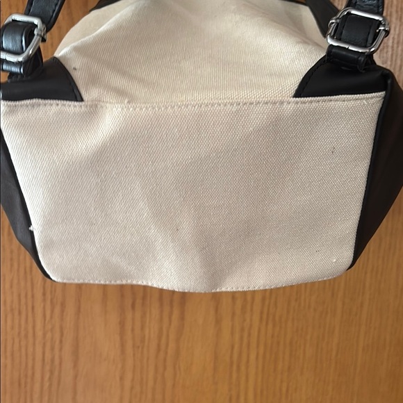 Deux Lux Black and Eggshell White Backpack - Picture 6 of 11